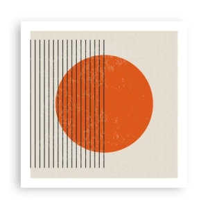 Affisch - Alltid solen - 60x60 cm