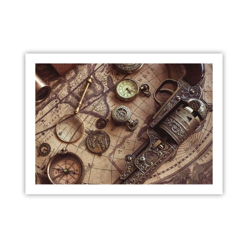 Affisch - Äventyret kallar - 70x50 cm