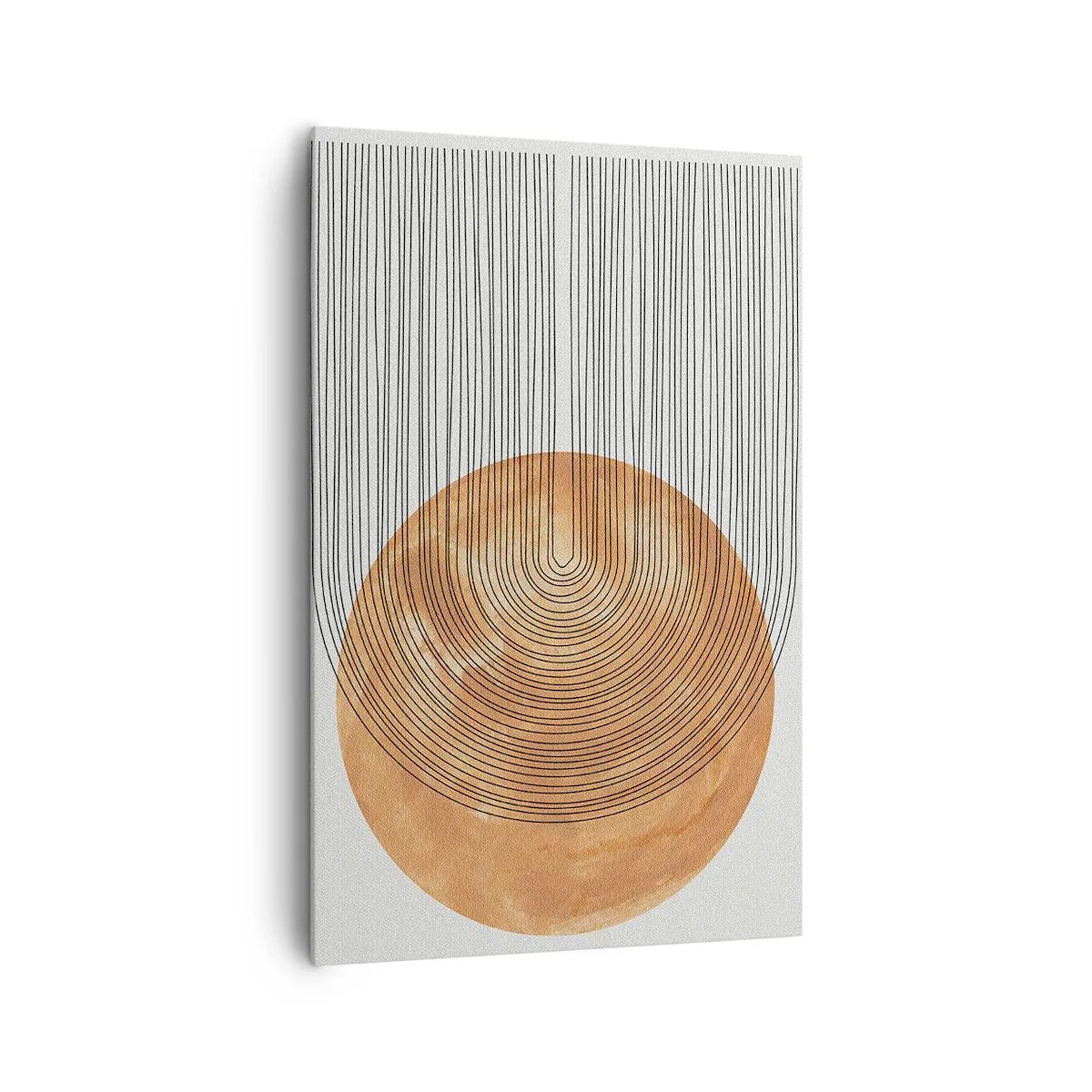 Canvastavla - Bild på duk - En solig komposition - 80x120 cm