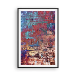 Affisch i svart ram - Minne och icke-minne - 61x91 cm