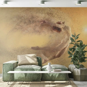 Fototapet Standard Eco - Dansextas - Abstraktion, Kvinna, Grafik - 400x280 cm