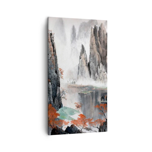 Canvastavla - Bild på duk - Mäktiga vakter - 45x80 cm