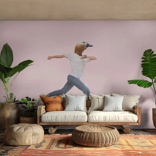 Fototapet på mått Premium Sand - En nypa absurd - Abstraktion, Man, Minimalism