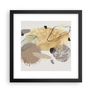 Affisch i svart ram - Olika former - 30x30 cm