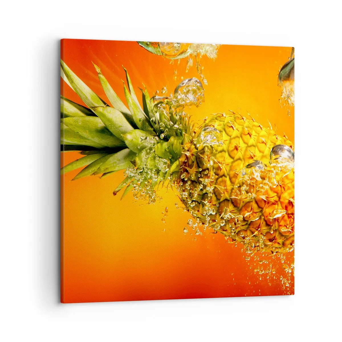Canvastavla - Bild på duk - Saftig tropisk fräschhet - 50x50 cm