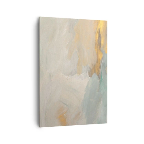 Canvastavla - Bild på duk - Abstraktion - ett land av mildhet - 70x100 cm