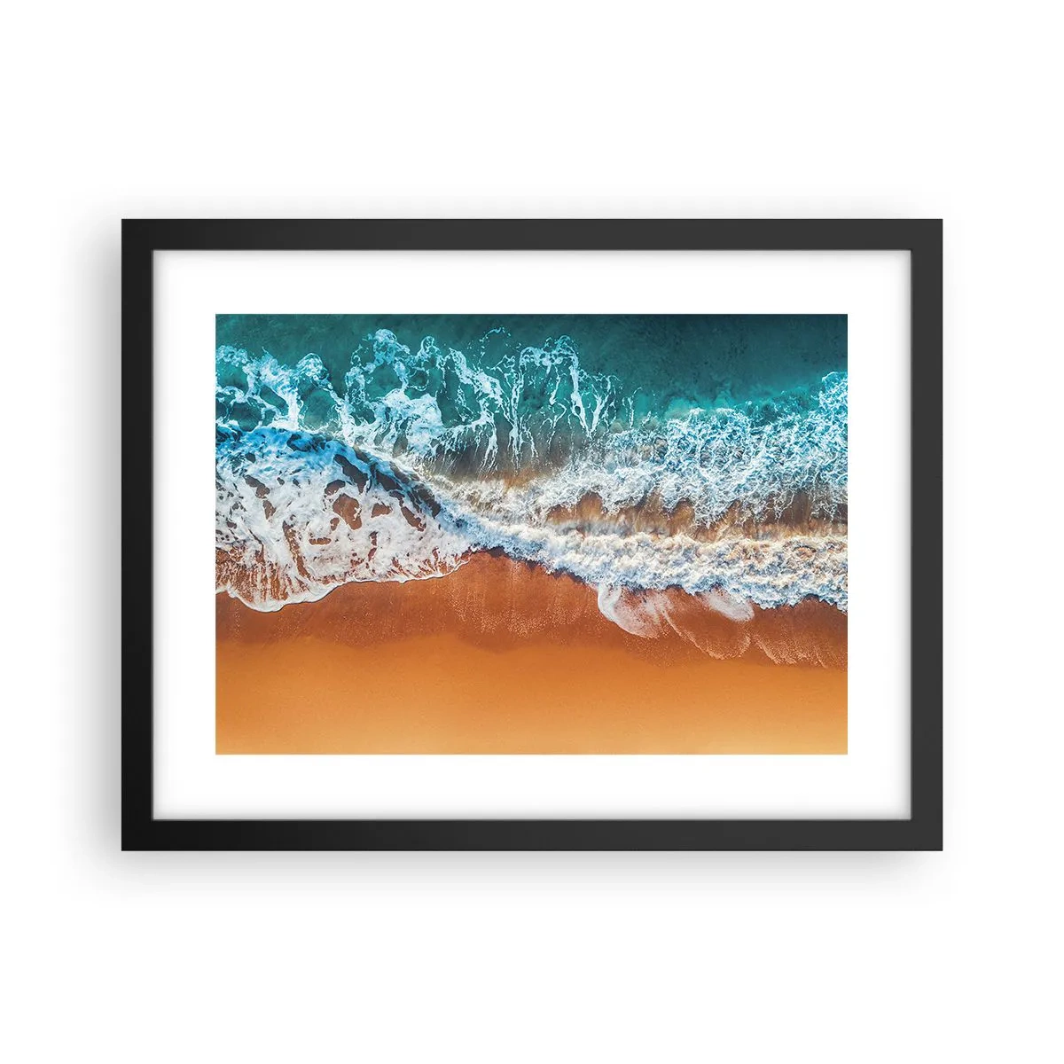 Affisch i svart ram - Alltid i par - 40x30 cm