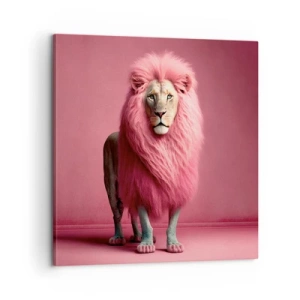 Canvastavla - Bild på duk - Och du är inte längre rädd - 60x60 cm