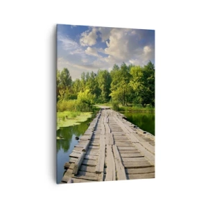 Canvastavla - Bild på duk - Sommar, sommar överallt - 70x100 cm