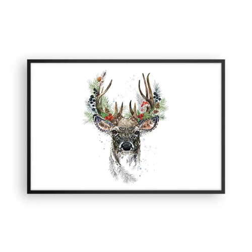 Affisch i svart ram - I högtidskläder - 91x61 cm