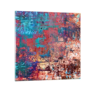 Glastavla - Bild på glas - Minne och icke-minne - 30x30 cm