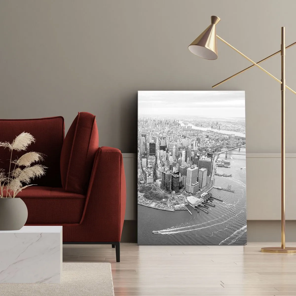 Canvastavla - Bild på duk - Hur man inte älskar? - 50x70 cm