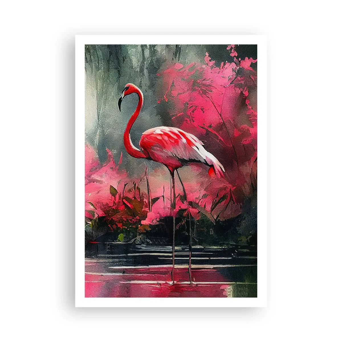 Affisch - En lektion i naturlig charm - 70x100 cm