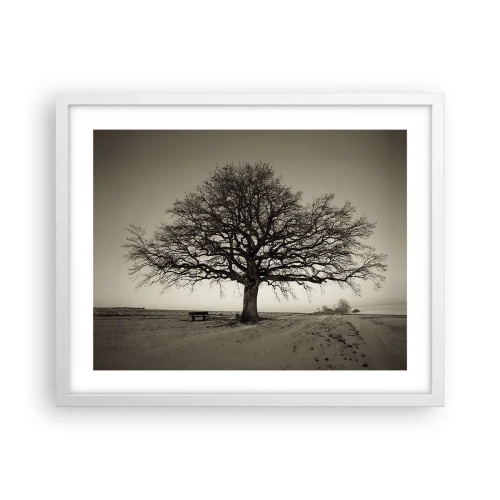 Affisch i vit ram - Härifrån till evighet - 50x40 cm