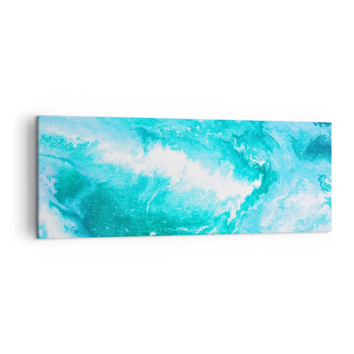 Canvastavla - Bild på duk - I elementets kärna - 140x50 cm