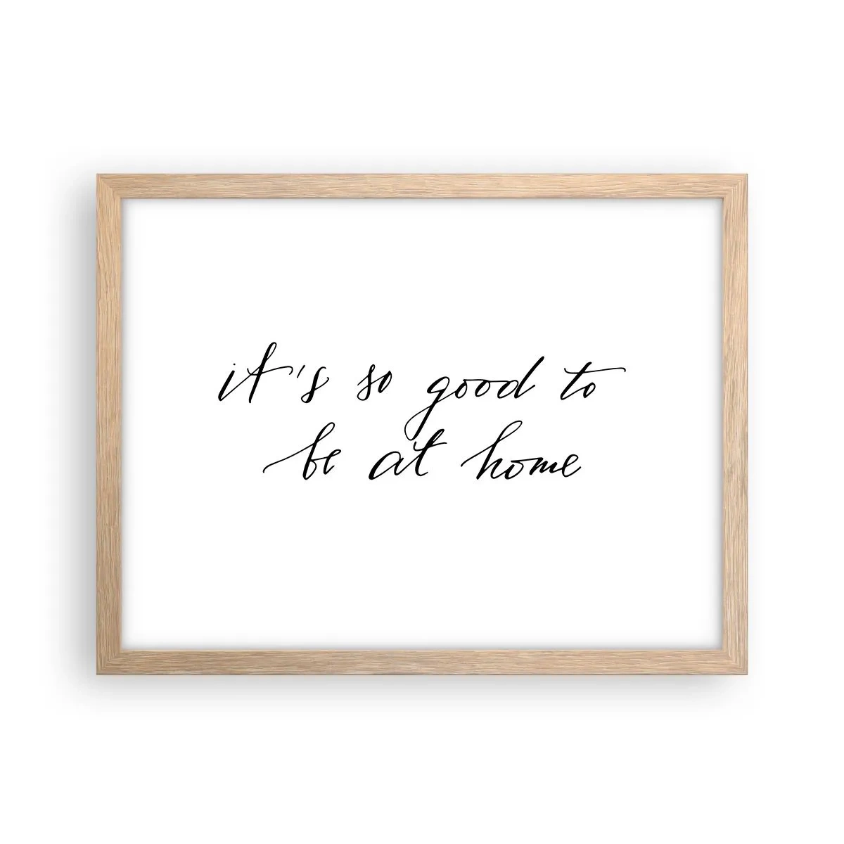 Affisch i ram av ljusek - Hela sanningen - 40x30 cm