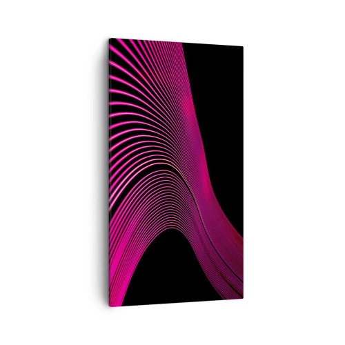 Canvastavla - Bild på duk - Ljusets allé - 45x80 cm