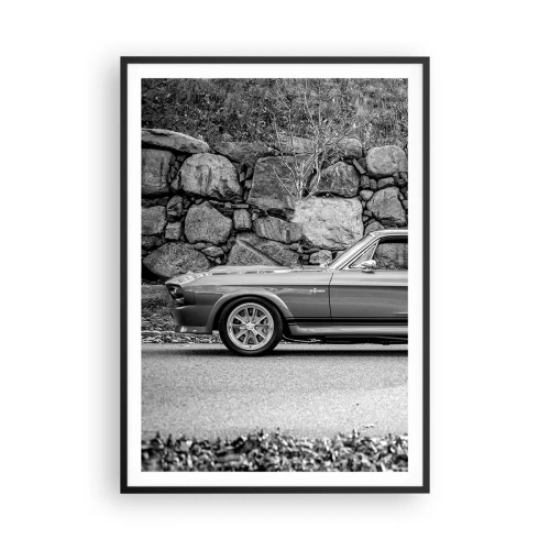 Affisch i svart ram - Legend från 60-talet - 70x100 cm