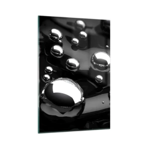 Glastavla - Bild på glas - Ur svarta massan - 80x120 cm