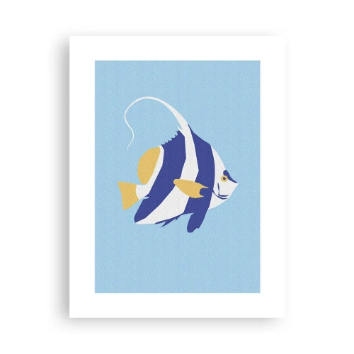 Affisch - Miss av tropiska vatten - 30x40 cm