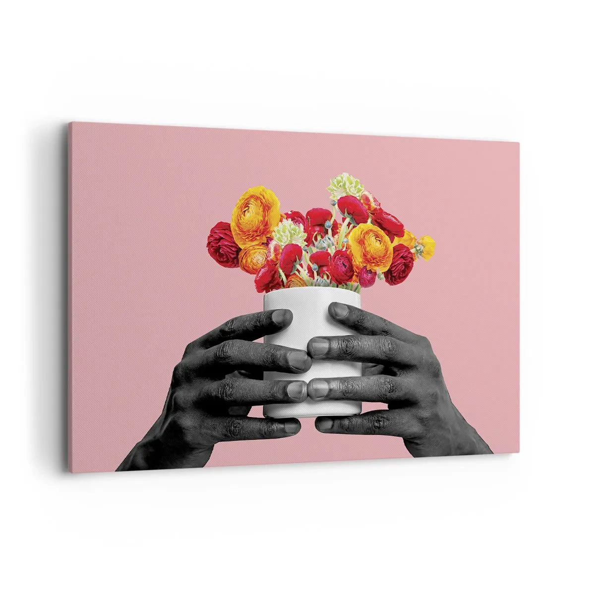 Canvastavla - Bild på duk - Livets apoteos - 100x70 cm