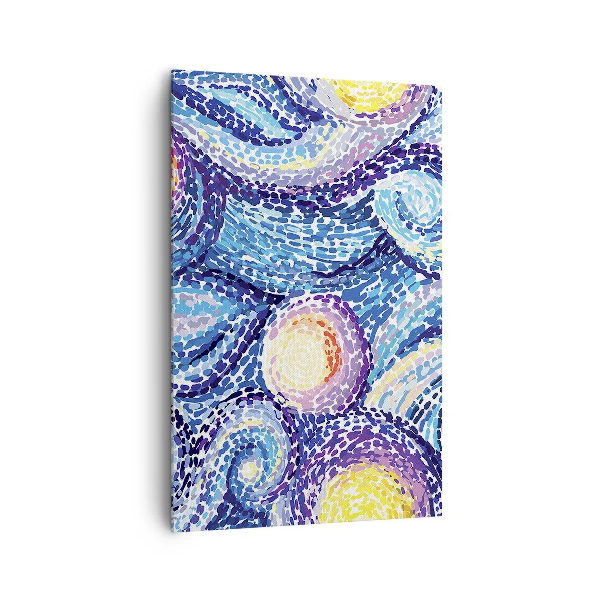 Canvastavla - Bild på duk - Från van Goghs tavla - 80x120 cm