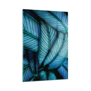 Glastavla - Bild på glas - Livslinjer - 50x70 cm