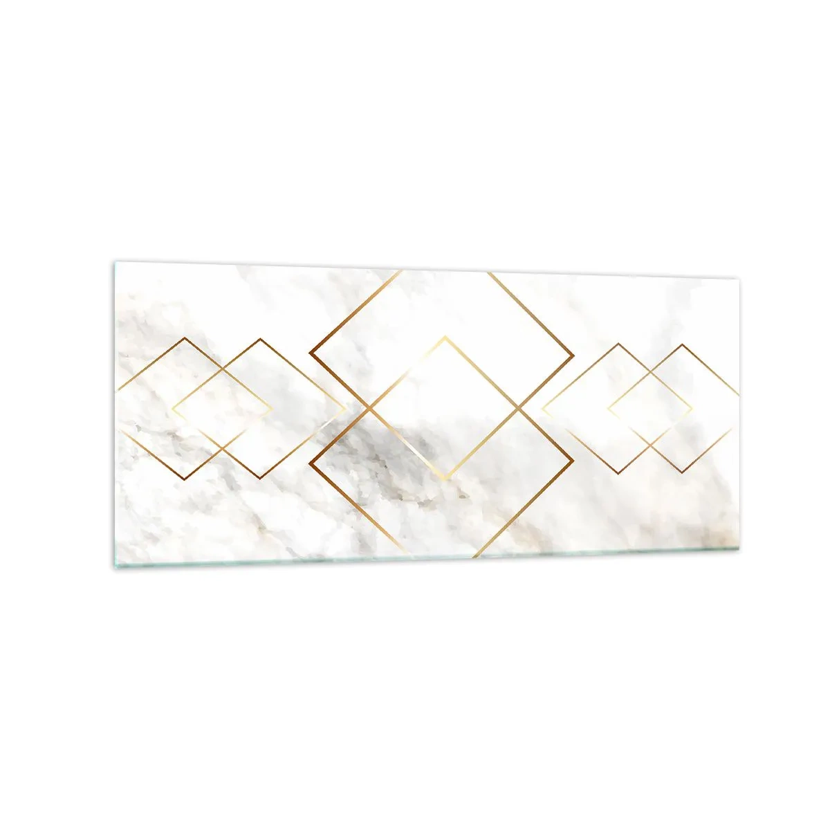 Glastavla - Bild på glas - Utsikt över oändlighet - 120x50 cm