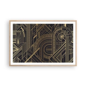 Affisch i ram av ljusek - Koncept, idéer, planer - 91x61 cm