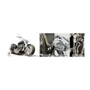 Provbit av fototapet Premium Sand - Kraft med karaktär - Bil, Motorcykel, Resa - 100x30 cm