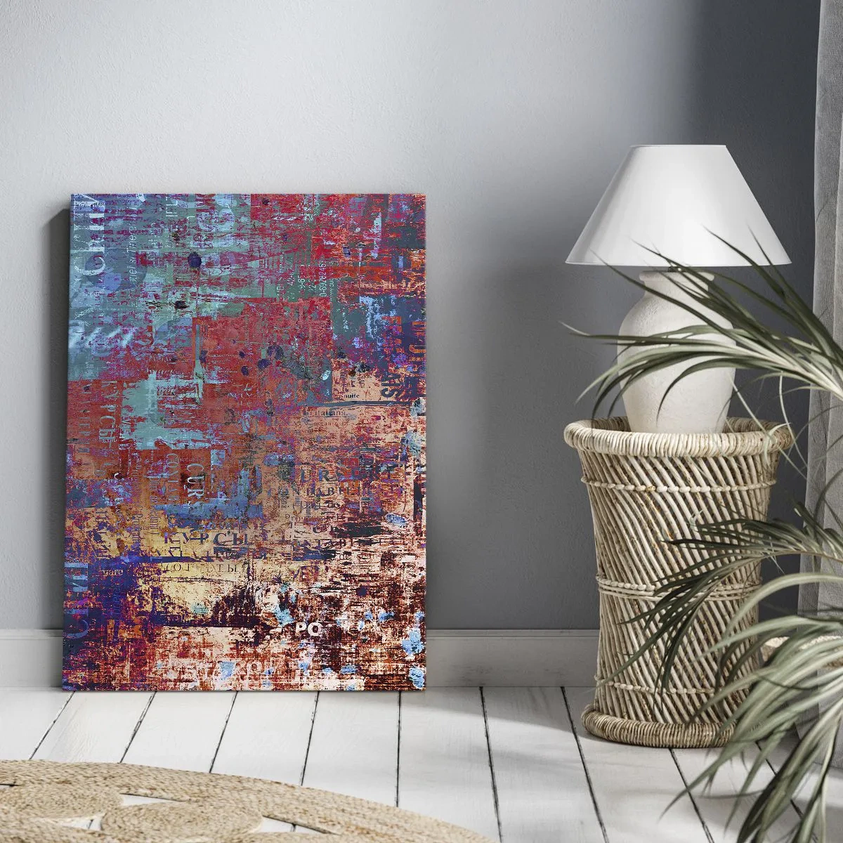 Canvastavla - Bild på duk - Minne och icke-minne - 50x70 cm