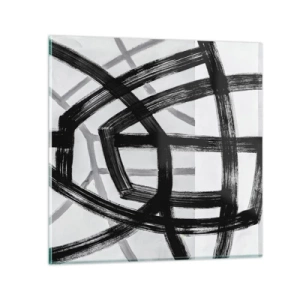 Glastavla - Bild på glas - Att skapa djupet - 70x70 cm