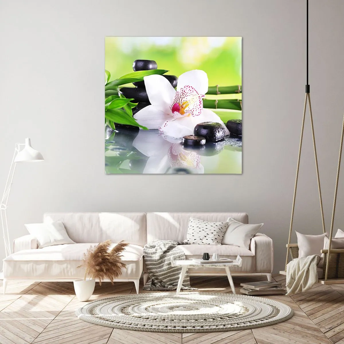 Canvastavla - Bild på duk - Sval fräschhet - 60x60 cm