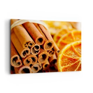 Canvastavla - Bild på duk - Känner du deras arom? - 120x80 cm