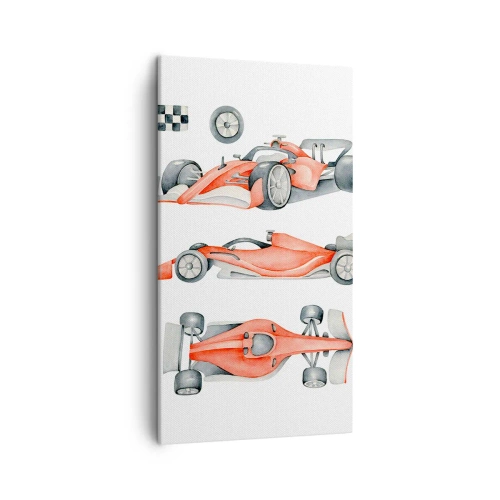 Canvastavla - Bild på duk - Att komma ikapp en dröm - 45x80 cm