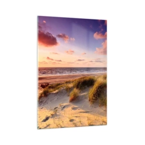 Glastavla - Bild på glas - Luften luktar sommar - 70x100 cm