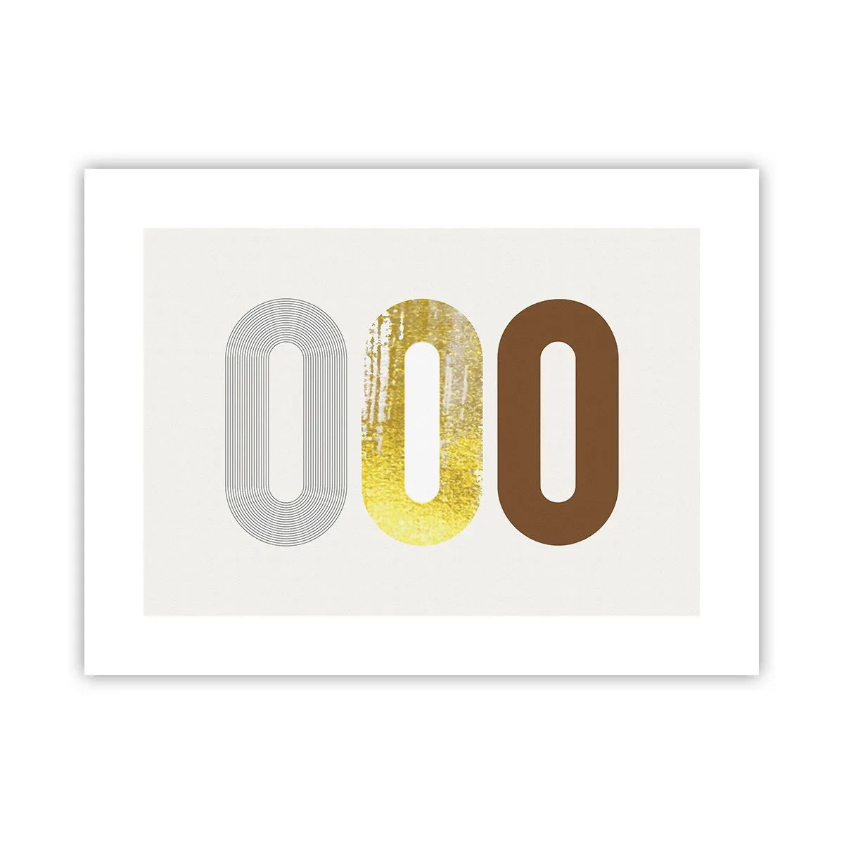 Affisch - Ooo! - 40x30 cm