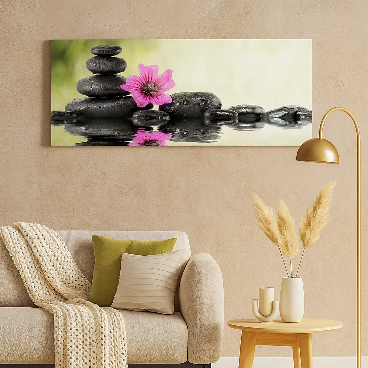 Canvastavla - Bild på duk - Tid för själen - 30x30 cm