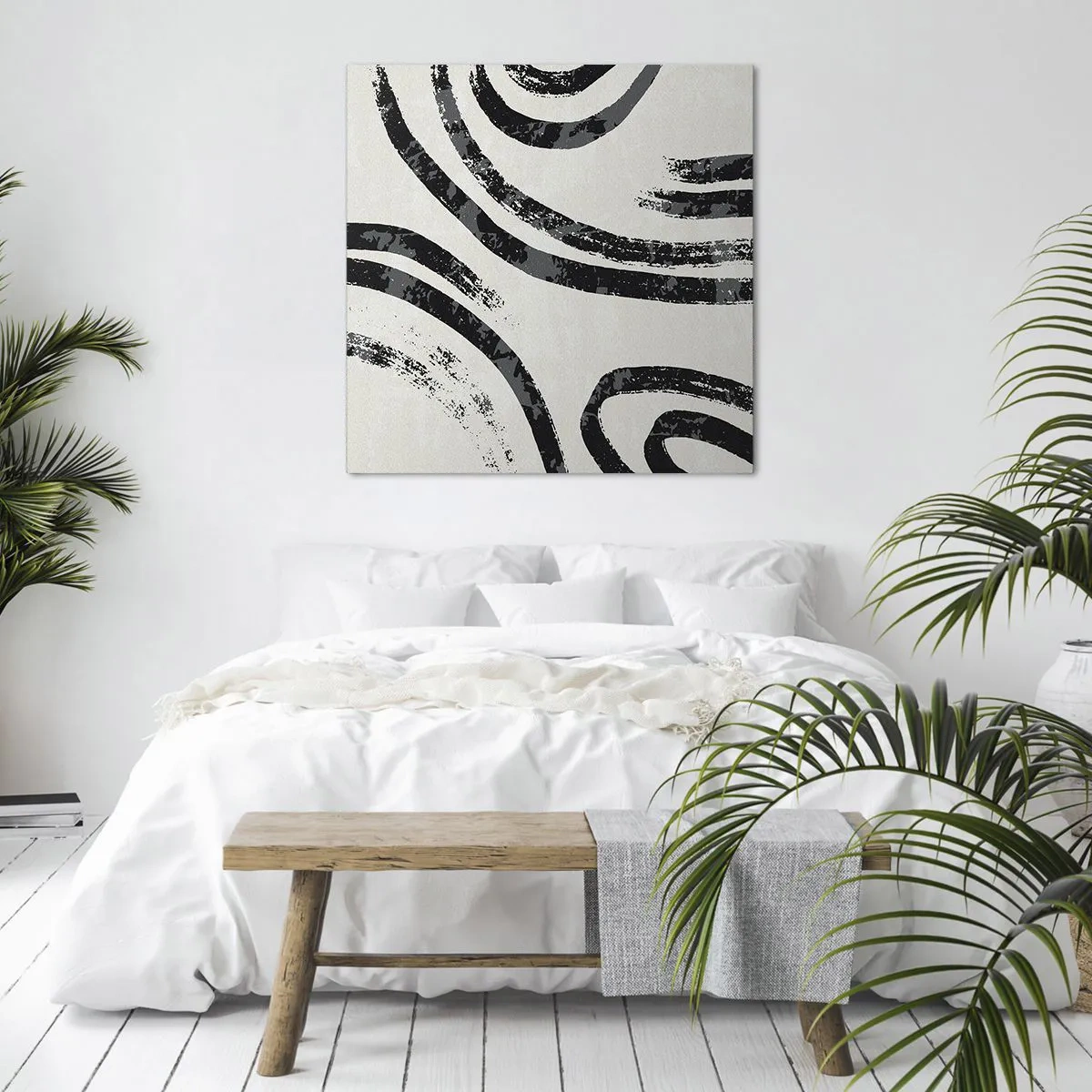 Canvastavla - Bild på duk - Halvstoppad - 70x70 cm