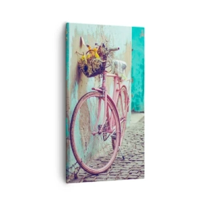 Canvastavla - Bild på duk - Strax tillbaka - 55x100 cm