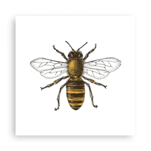 Affisch - Vackert och bra - 30x30 cm