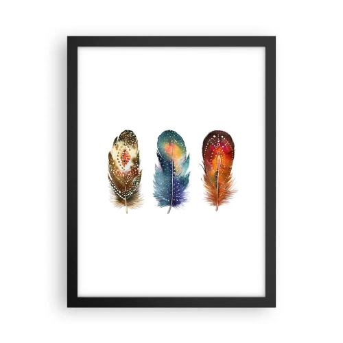 Affisch i svart ram - Ritualer, seder, hemligheter - 30x40 cm