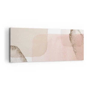 Canvastavla - Bild på duk - Titta genom färgen - 100x40 cm