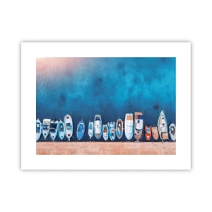 Affisch - I en rad - 40x30 cm