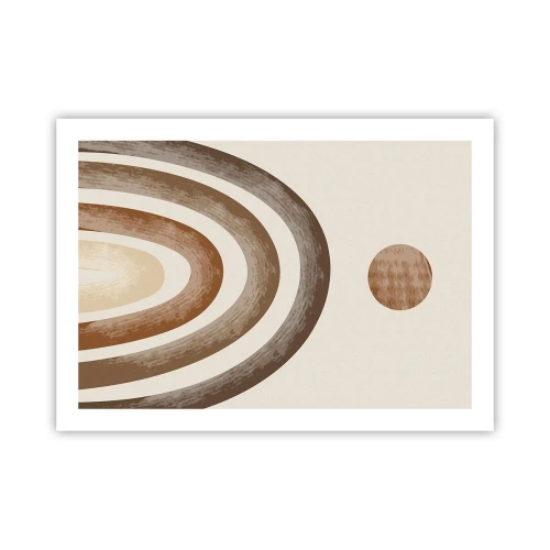 Affisch - I den avlägsna galaxen - 70x50 cm