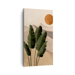 Canvastavla - Bild på duk - Livets triumf - 45x80 cm