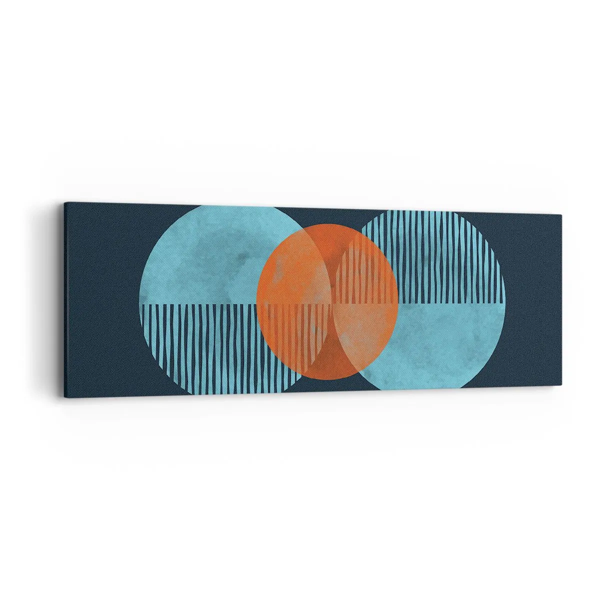 Canvastavla - Bild på duk - Symmetrisk komposition - 90x30 cm