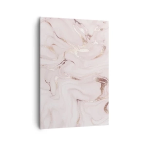 Canvastavla - Bild på duk - Rosa raseri - 70x100 cm