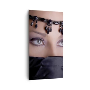 Canvastavla - Bild på duk - Lockande orientalisk hemlighet - 55x100 cm