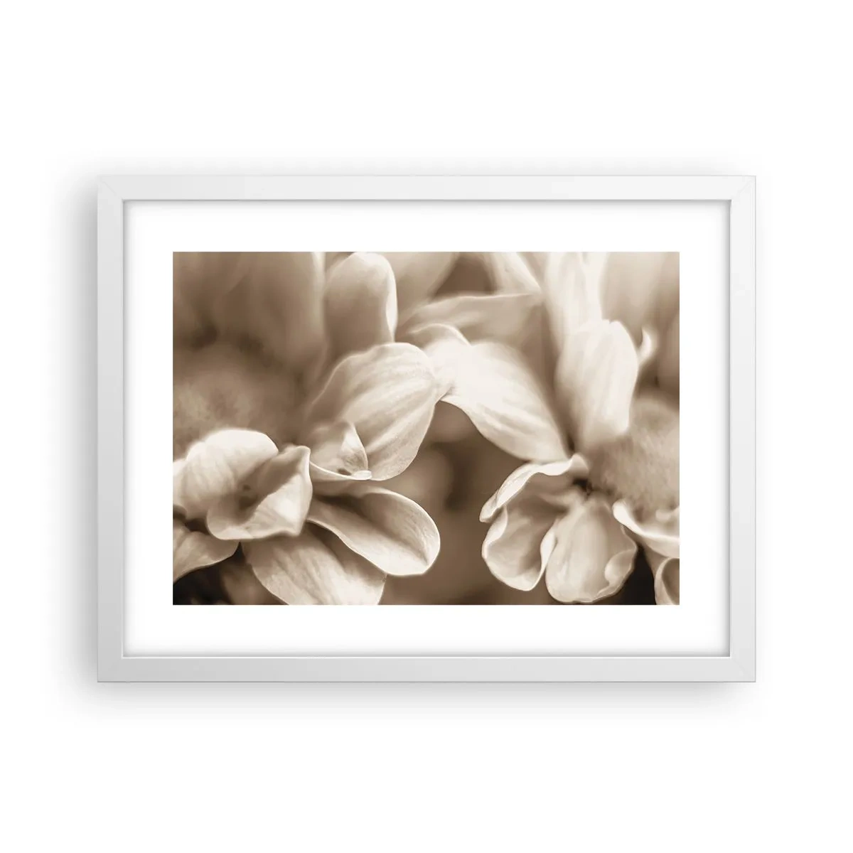 Affisch i vit ram - Milda som ett leende - 40x30 cm